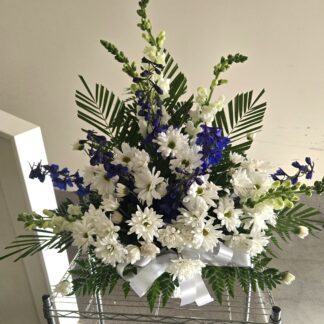 Blue Heaven Sympathy Arrangement